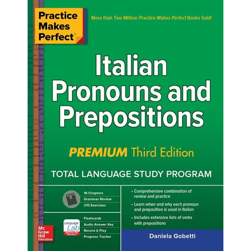 Practice Makes Perfect: Italian Pronouns and Prepositions, Premium Third Edition - Paperback
