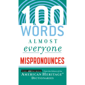 100 Words Almost Everyone Mispronounces - Paperback