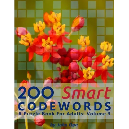 200 Smart Codewords: A Puzzle Book For Adults: Volume 3