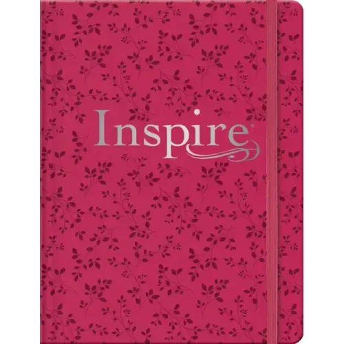 Inspire Bible Nlt, Filament Enabled (Hardcover Leatherlike, Pink Peony) - Imitation Leather