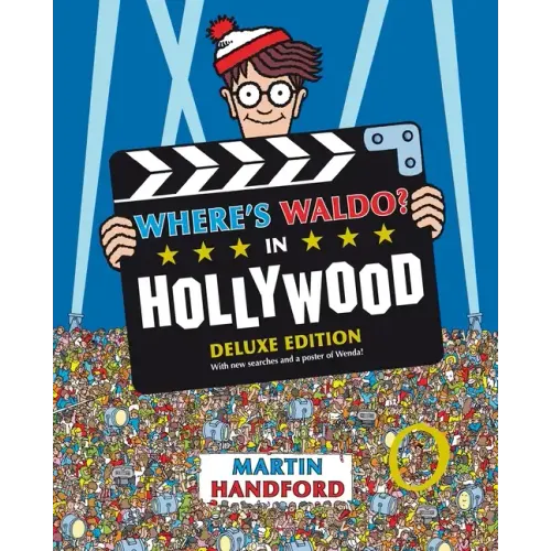 Where's Waldo? in Hollywood: Deluxe Edition with New Searches and Collectible Poster (a Hidden Object Activity Book with Search & Find Puzzles and Spo - Hardcover