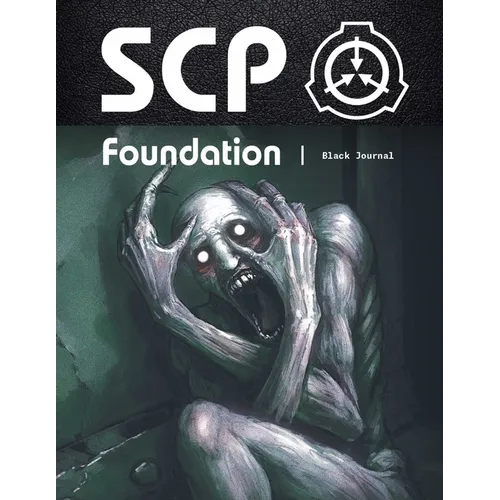 Scp Foundation Art Book Black Journal - Hardcover