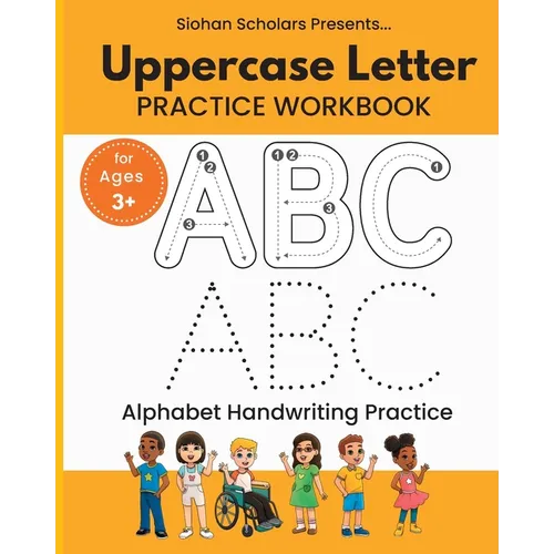 Uppercase Letter Tracing Workbook - Paperback