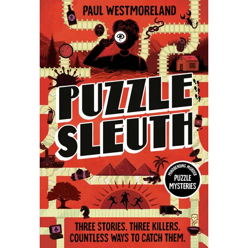 Puzzle Sleuth: Mindbending Murder Puzzle Mysteries [An Interactive Book] - Paperback