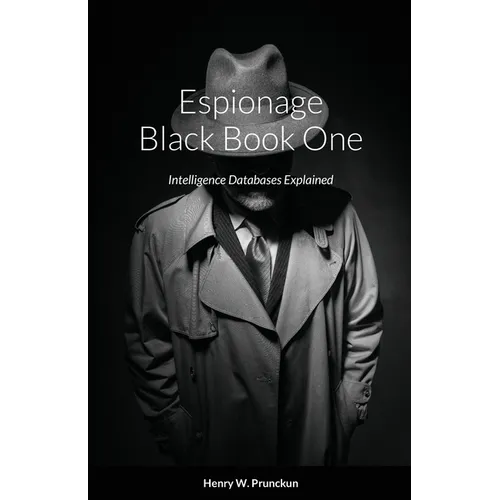 Espionage Black Book One - Paperback