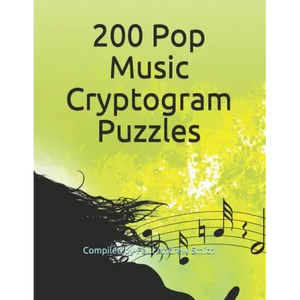 200 Pop Music Cryptogram Puzzles - Paperback