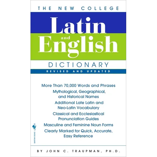 The New College Latin & English Dictionary, Revised and Updated - Mass Market Paperbound