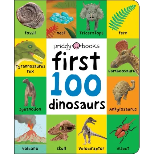 First 100: First 100 Dinosaurs - Board Book