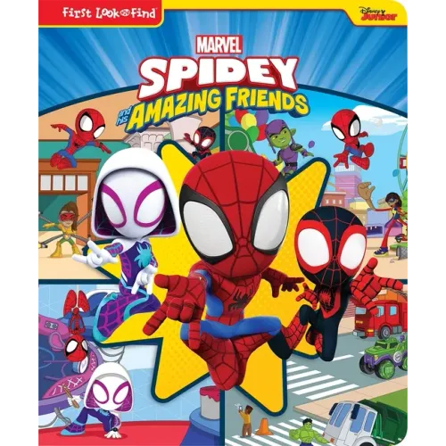 Disney Junior Marvel Spidey and His Amazing Friends: First Look and Find - Board Book