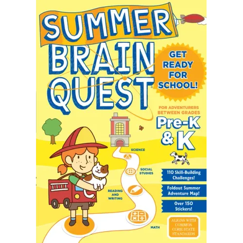 Summer Brain Quest: For Adventures Between Grades Pre-K & K - Paperback