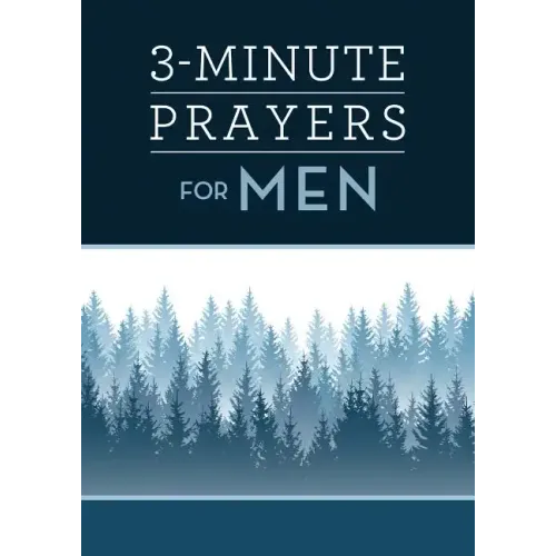 3-Minute Prayers for Men - Paperback
