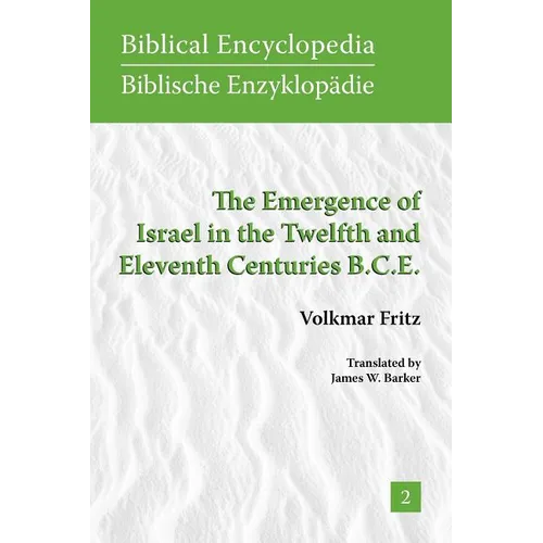 The Emergence of Israel in the Twelfth and Eleventh Centuries B.C.E. - Paperback