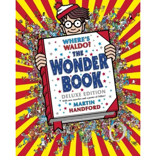Where's Waldo? the Wonder Book: Deluxe Edition with New Searches and Collectible Poster (a Hidden Object Activity Book with Search & Find Puzzles and - Hardcover