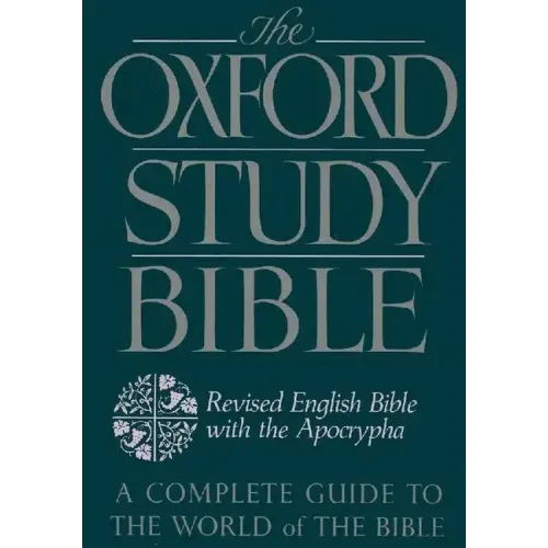 Oxford Study Bible-REB - Paperback