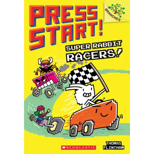 Super Rabbit Racers!: A Branches Book (Press Start! #3): Volume 3 - Paperback