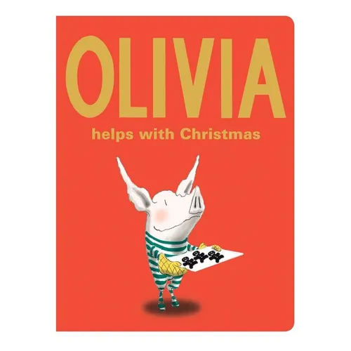 Olivia Helps with Christmas - Board Book