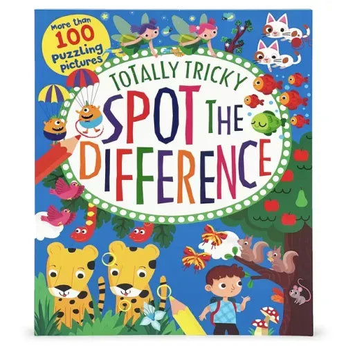 Totally Awesome Spot the Difference - Paperback