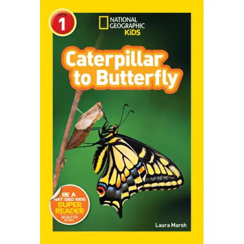 Caterpillar to Butterfly (National Geographic Kids Explore! Readers, Level 1) - Paperback