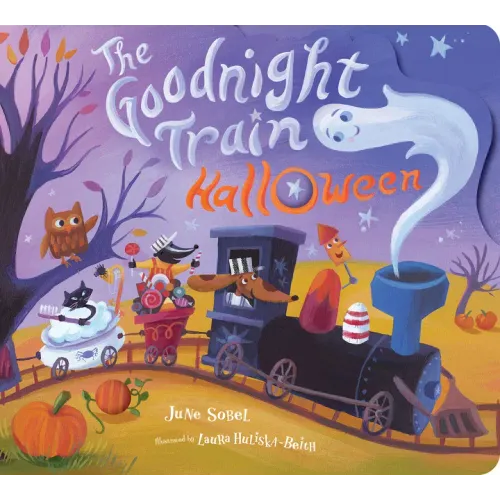 Goodnight Train Halloween Board Book: A Halloween Book for Kids - Board Book