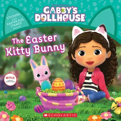 The Easter Kitty Bunny (Gabby's Dollhouse Storybook) - Paperback