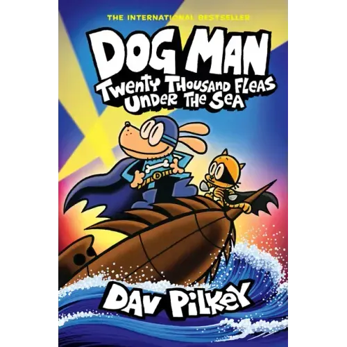 Dog Man: Twenty Thousand Fleas Under the Sea: A Graphic Novel (Dog Man #11): From the Creator of Captain Underpants - Hardcover