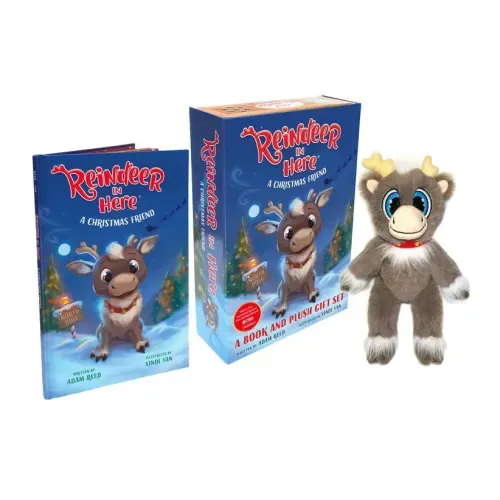 Reindeer in Here (Book & Plush): A Christmas Friend -- A Simply Magical Tradition - Hardcover