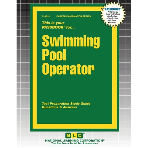 Swimming Pool Operator - Paperback