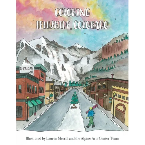 Coloring Telluride, Colorado - Paperback