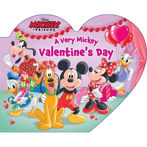 Disney Mickey & Friends: A Very Mickey Valentine's Day - Board Book
