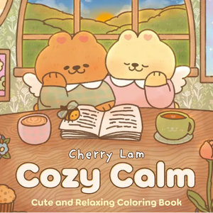 Cozy Calm: Cute and Relaxing Coloring Book - Paperback