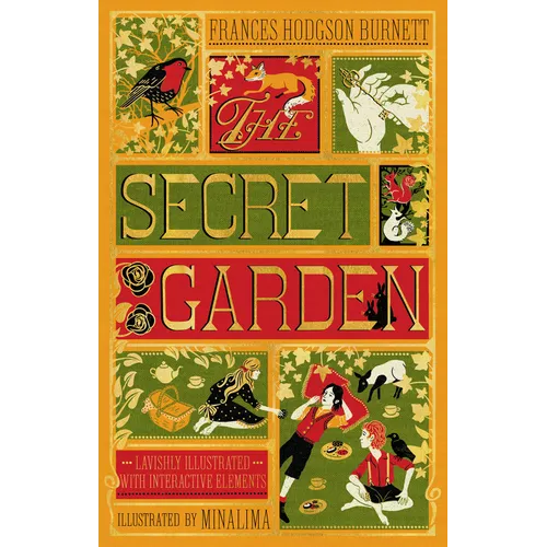 The Secret Garden (Minalima Edition) (Illustrated with Interactive Elements) - Hardcover