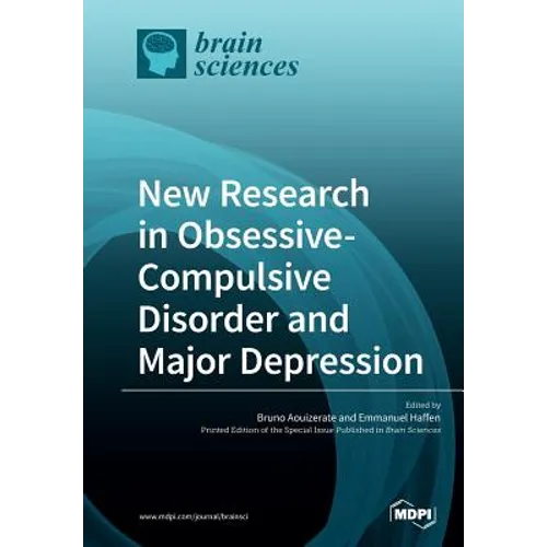 New Research in Obsessive-Compulsive Disorder and Major Depression - Paperback