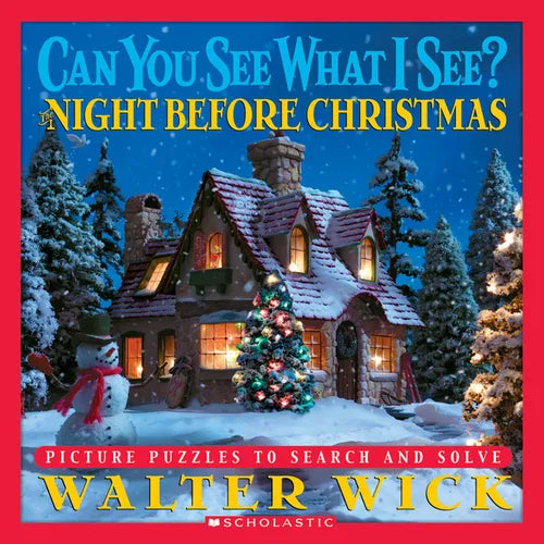 Can You See What I See? the Night Before Christmas: Picture Puzzles to Search and Solve - Hardcover