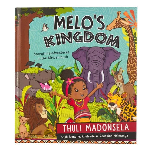 Melo's Kingdom Interactive Children's Storybook with Scripture, and African Proverbs - Hardcover