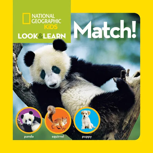 National Geographic Kids Look & Learn: Match! - Board Book