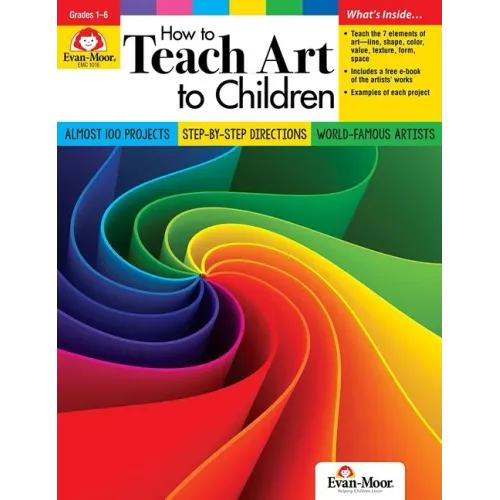 How to Teach Art to Children, Grade 1 - 6 Teacher Resource - Paperback
