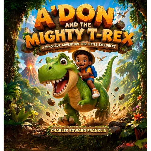 A'Don And the Mighty T-Rex, A Dinosaur Adventure for Little Explorers - Hardcover