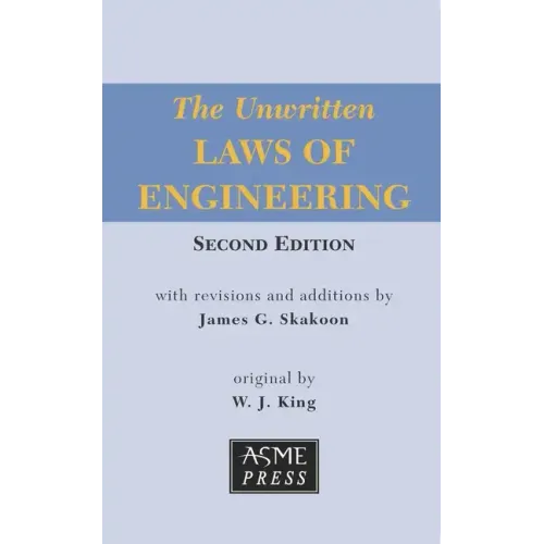The Unwritten Laws of Engineering - Paperback