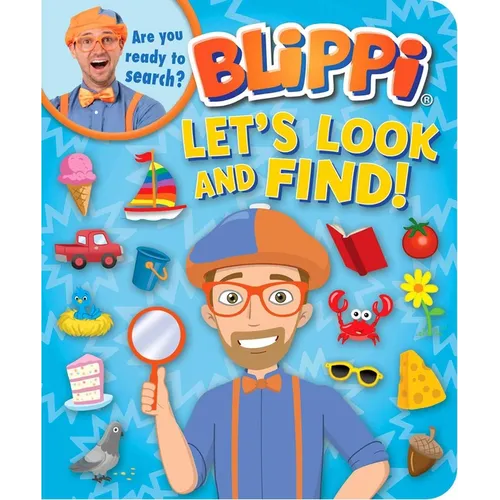 Blippi: Let's Look and Find! - Board Book