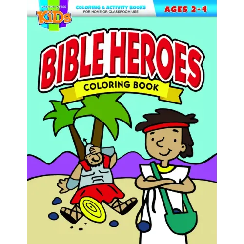 Bible Heroes Coloring Book - Paperback