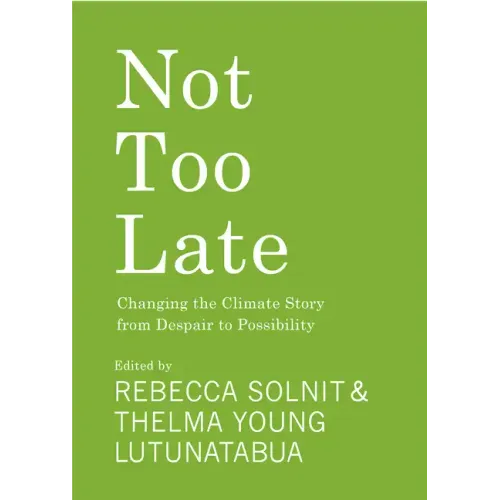 Not Too Late: Changing the Climate Story from Despair to Possibility - Paperback