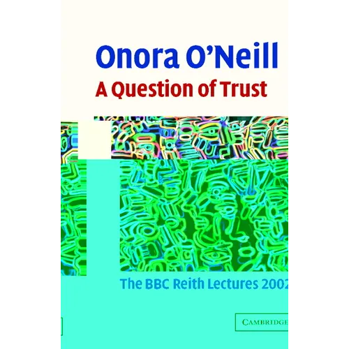 A Question of Trust - Paperback