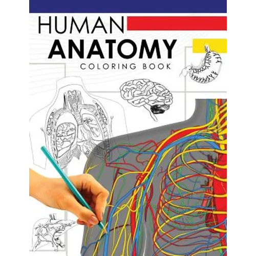 Human Anatomy Coloring Book: A Complete Study Guide (5th Edition) - Paperback