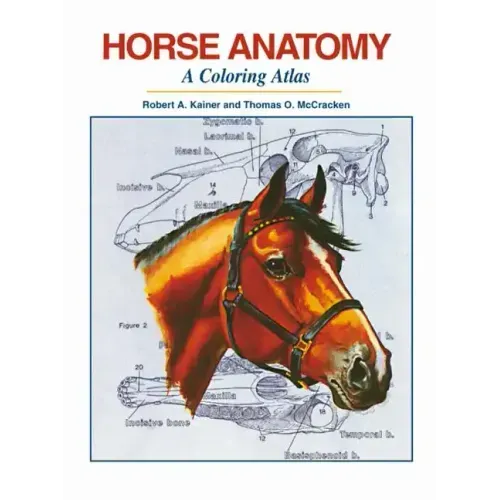 Horse Anatomy: A Coloring Atlas - Spiral