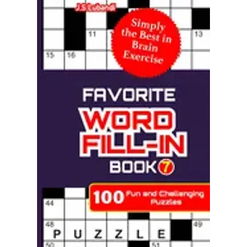 FAVORITE WORD FILL-IN Book 7 - Paperback