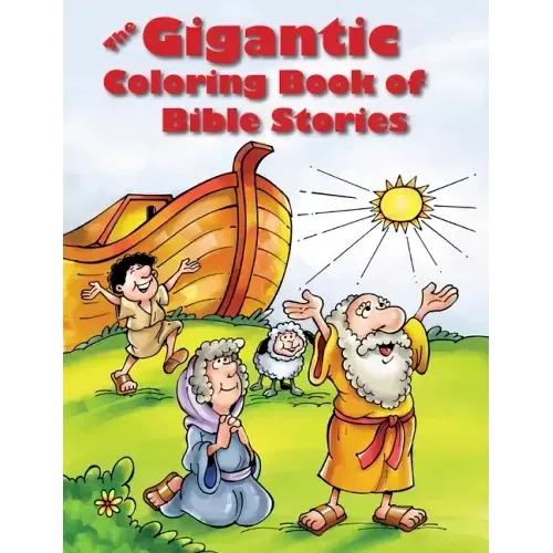 The Gigantic Coloring Book of Bible Stories - Paperback