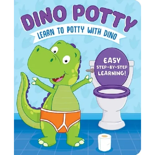 Learn to Potty with Dino - Board Book