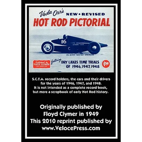 Veda Orr's New Revised Hot Rod Pictorial - Paperback