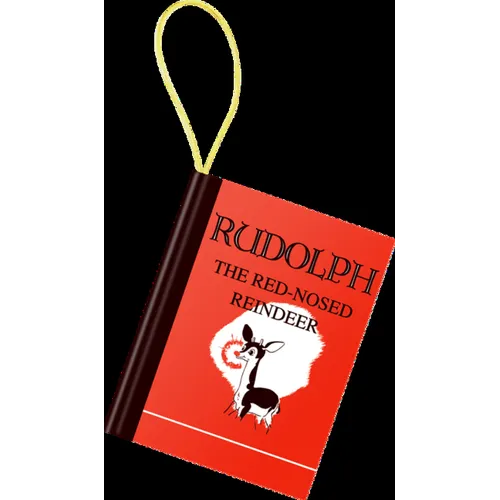 Rudolph the Red-Nosed Reindeer Ornament - Hardcover
