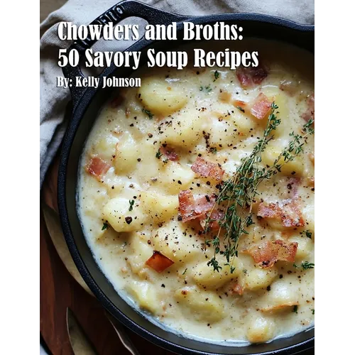 Chowders and Broths: 50 Savory Soup Recipes - Paperback